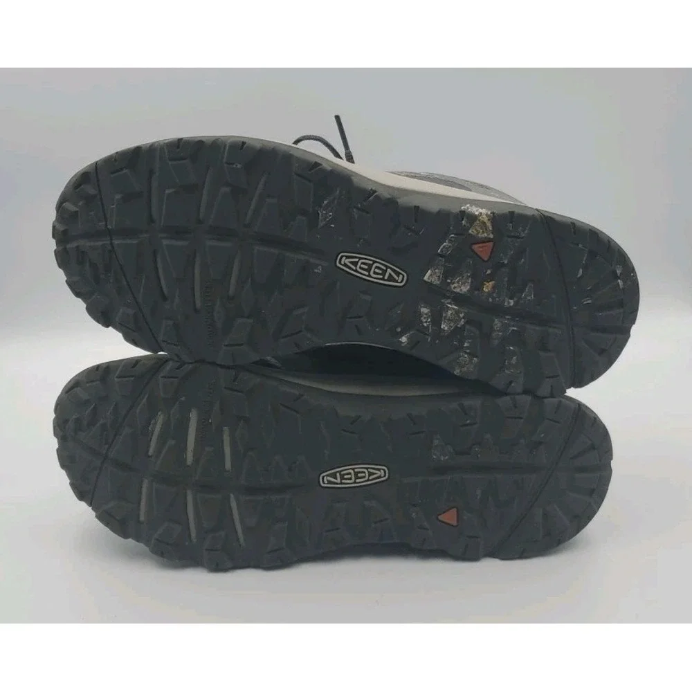 Keen Terradora II Womens Shoes Sz 9 Steel Gray Ocean Wave Waterproof